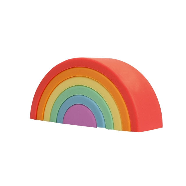 Rainbow DIY Creative Stacking Balance Game