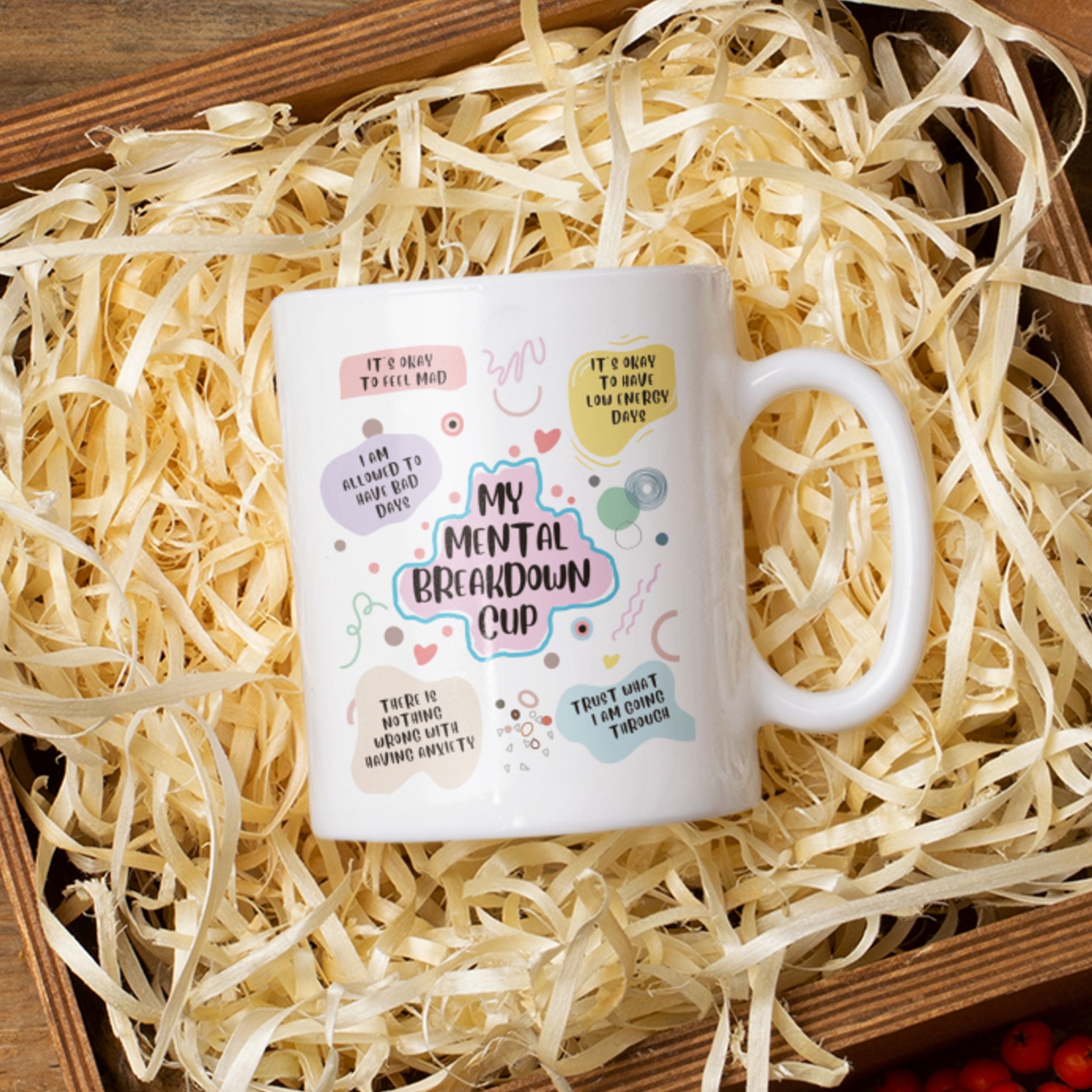 My Mental Breakdown Cup: White Glossy Mug