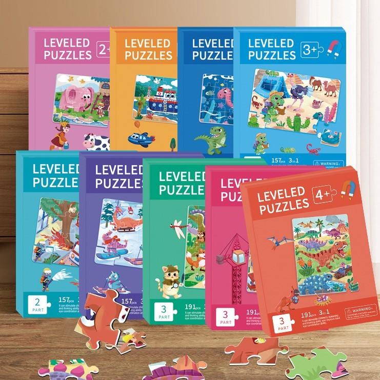 Progressive Educational Magnetic Puzzle