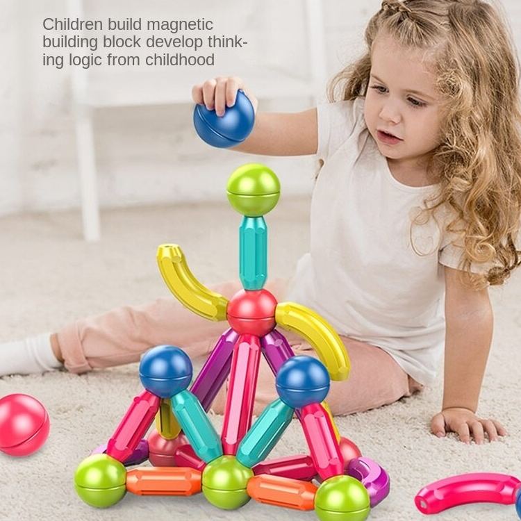 Magnetic Construction Building Blocks - A Fun family entertainment gift