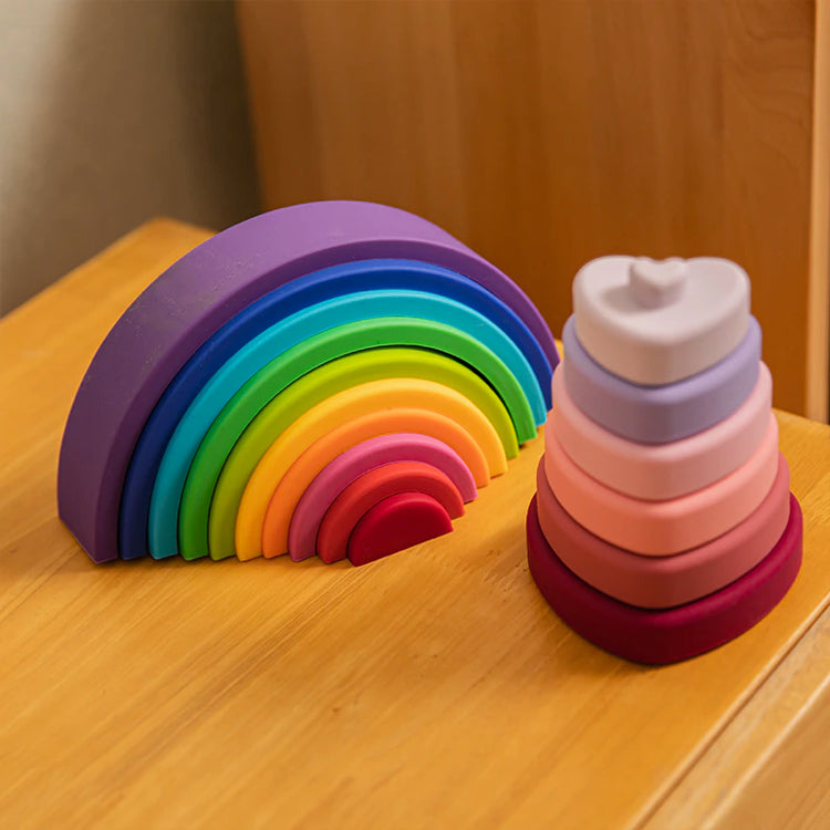 Rainbow DIY Creative Stacking Balance Game