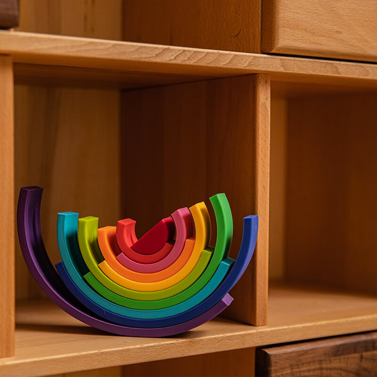 Rainbow DIY Creative Stacking Balance Game